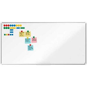 nobo Whiteboard Premium Plus 200,0 x 100,0 cm weiß, silber lackierter Stahl nobo Whiteboard Premium Plus 200,0 x 100,0 cm weiß, silber lackierter Stahl