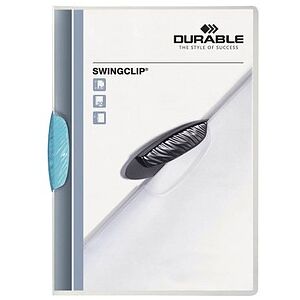 DURABLE Klemmhefter SWINGCLIP mittelblau, 25 St. DURABLE Klemmhefter SWINGCLIP mittelblau, 25 St.