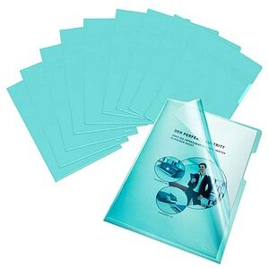 bene Sichthüllen DIN A4 blau glatt 0,15 mm, 100 St. bene Sichthüllen DIN A4 blau glatt 0,15 mm, 100 St.