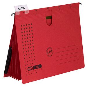 ELBA Personalhefter chic ULTIMATE Karton rot DIN A4 5x kaufmännische Heftung, 5 St. ELBA Personalhefter chic ULTIMATE Karton rot DIN A4 5x kaufmännische Heftung, 5 St.