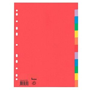 bene Ordnerregister DIN A4 Vollformat blanko farbig 12-teilig, 1 Satz bene Ordnerregister DIN A4 Vollformat blanko farbig 12-teilig, 1 Satz