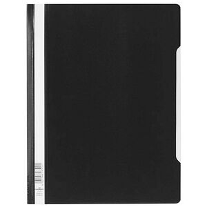 DURABLE Schnellhefter Kunststoff schwarz DIN A4 überbreit, 50 St. DURABLE Schnellhefter Kunststoff schwarz DIN A4 überbreit, 50 St.