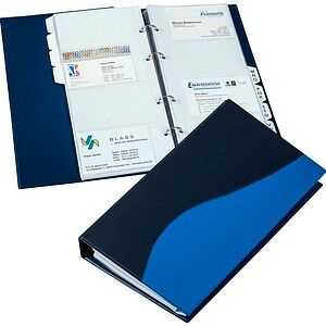 EICHNER Visitenkartenmappe schmal blau, 1 St. EICHNER Visitenkartenmappe schmal blau, 1 St.