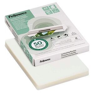Fellowes Laminierfolien mit 50% recyceltem Anteil glänzend für A6 75-80 micron, 100 St. Fellowes Laminierfolien mit 50% recyceltem Anteil glänzend für A6 75-80 micron, 100 St.