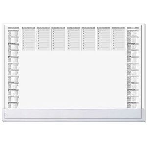 SIGEL Schreibtischunterlage Protect 2026/2027 weiß Papier 59,5 x 41,0 cm, 40 Blatt SIGEL Schreibtischunterlage Protect 2026/2027 weiß Papier 59,5 x 41,0 cm, 40 Blatt