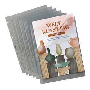 LEITZ Prospekthüllen 4744 DIN A4 glasklar glatt 0,08 mm, 100 St. LEITZ Prospekthüllen 4744 DIN A4 glasklar glatt 0,08 mm, 100 St.