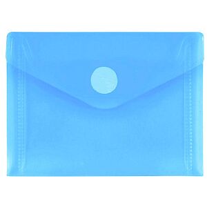 FolderSys Dokumententaschen DIN A7 blau glatt 0,20 mm, 10 St. FolderSys Dokumententaschen DIN A7 blau glatt 0,20 mm, 10 St.