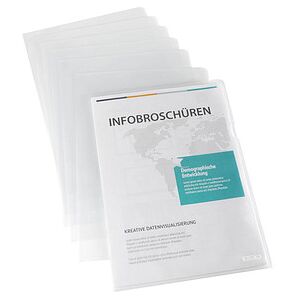 herlitz Sichthüllen Economy DIN A4 transparent genarbt 0,09 mm, 100 St. herlitz Sichthüllen Economy DIN A4 transparent genarbt 0,09 mm, 100 St.