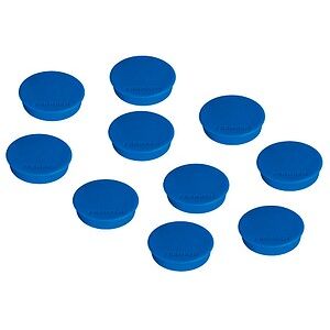 FRANKEN Magnet blau, Kunststoff Ø 3,8 cm, 10 St. FRANKEN Magnet blau, Kunststoff Ø 3,8 cm, 10 St.