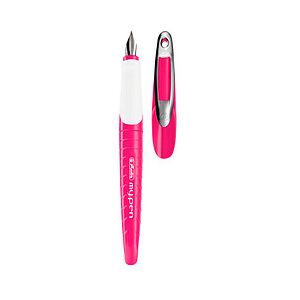 herlitz my.pen Patronenfüller pink/weiß M (mittel), 1 St. herlitz my.pen Patronenfüller pink/weiß M (mittel), 1 St.