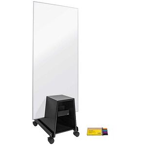 SIGEL Whiteboard-Set mit Ständer Single-use Meet up 90,0 x 180,0 cm weiß/schwarz/silber Aluminium SIGEL Whiteboard-Set mit Ständer Single-use Meet up 90,0 x 180,0 cm weiß/schwarz/silber Aluminium