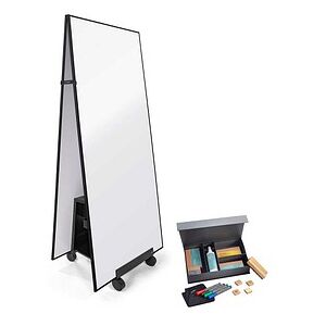 SIGEL Whiteboard-Set mit Ständer Tent-use Meet up 90,0 x 180,0 cm weiß/schwarz Aluminium SIGEL Whiteboard-Set mit Ständer Tent-use Meet up 90,0 x 180,0 cm weiß/schwarz Aluminium