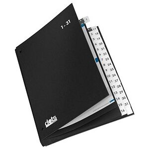dots Pultordner 1-31 schwarz, 1 St. dots Pultordner 1-31 schwarz, 1 St.