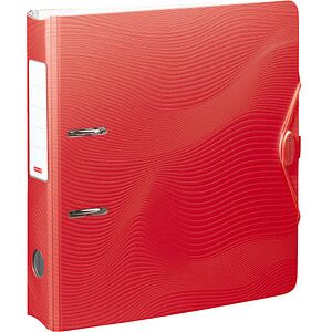 BRUNNEN WAVE Ordner rot Kunststoff 7,0 cm DIN A4, 1 St. BRUNNEN WAVE Ordner rot Kunststoff 7,0 cm DIN A4, 1 St.