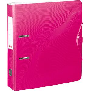 BRUNNEN WAVE Ordner pink Kunststoff 7,0 cm DIN A4, 1 St. BRUNNEN WAVE Ordner pink Kunststoff 7,0 cm DIN A4, 1 St.