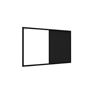 ALLboards Whiteboard-Pinnwand 60,0 x 40,0 cm Textil schwarz ALLboards Whiteboard-Pinnwand 60,0 x 40,0 cm Textil schwarz