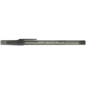 BIC Kugelschreiber Round Stic Simply schwarz/transparent, Schreibfarbe: schwarz, 60 St. BIC Kugelschreiber Round Stic Simply schwarz/transparent, Schreibfarbe: schwarz, 60 St.