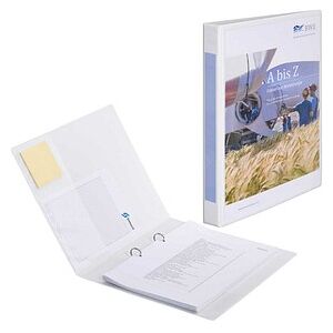 Exacompta Kreacover Ringbuch 2-Ringe weiß 3,8 cm DIN A4, 1 St. Exacompta Kreacover Ringbuch 2-Ringe weiß 3,8 cm DIN A4, 1 St.