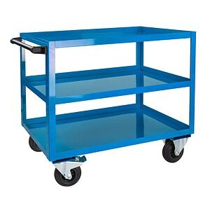 ADB Etagenwagen blau 100,0 x 50,0 x 91,5 cm ADB Etagenwagen blau 100,0 x 50,0 x 91,5 cm