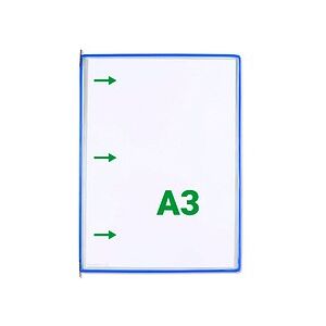 tarifold Sichttafeln DIN A3 blau, Öffnung seitlich, 20 St. tarifold Sichttafeln DIN A3 blau, Öffnung seitlich, 20 St.