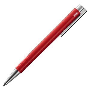 LAMY Kugelschreiber logo M+ rot, Schreibfarbe: blau, 1 St. LAMY Kugelschreiber logo M+ rot, Schreibfarbe: blau, 1 St.