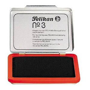 Pelikan Stempelkissen Nr. 3 rot 7,0 x 5,0 cm, 1 St. Pelikan Stempelkissen Nr. 3 rot 7,0 x 5,0 cm, 1 St.