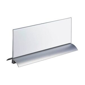 DURABLE DESK PRESENTER DE LUXE Tischaufsteller 29,7 x 10,5 cm beidseitig, 1 St. DURABLE DESK PRESENTER DE LUXE Tischaufsteller 29,7 x 10,5 cm beidseitig, 1 St.