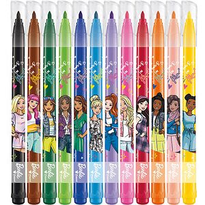 maped Barbie Filzstifte farbsortiert, 12 St. maped Barbie Filzstifte farbsortiert, 12 St.