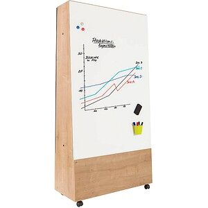 rocada Whiteboard-Ständer Natural braun 150,0 x 100,0 cm, 1 St. rocada Whiteboard-Ständer Natural braun 150,0 x 100,0 cm, 1 St.