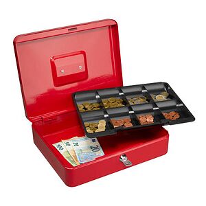 MAUL Geldkassette 5611425 Größe 4 rot MAUL Geldkassette 5611425 Größe 4 rot