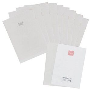 ELCO Sichthüllen Ordo transparent DIN A4 weiß glatt 80 g/qm, 10 St. ELCO Sichthüllen Ordo transparent DIN A4 weiß glatt 80 g/qm, 10 St.