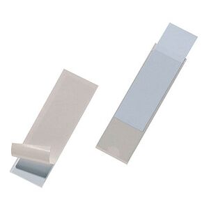 DURABLE Beschriftungsschilder mit selbstklebender Hülle POCKETFIX® genarbt Ordner, Mappen, Hefter, etc., 10 St. DURABLE Beschriftungsschilder mit selbstklebender Hülle POCKETFIX® genarbt Ordner, Mappen, Hefter, etc., 10 St.