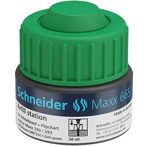 Schneider Nachfülltinte Maxx 665 grün Schneider Nachfülltinte Maxx 665 grün