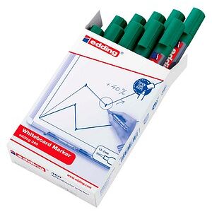 edding 360 Whiteboard-Marker grün 1,5 - 3,0 mm, 10 St. edding 360 Whiteboard-Marker grün 1,5 - 3,0 mm, 10 St.