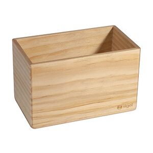 SIGEL magnetischer Stiftehalter beige Holz 13,0 x 8,0 x 7,5 cm SIGEL magnetischer Stiftehalter beige Holz 13,0 x 8,0 x 7,5 cm