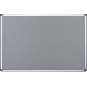Bi-Office Pinnwand Feuerhemmend 90,0 x 60,0 cm Textil grau Bi-Office Pinnwand Feuerhemmend 90,0 x 60,0 cm Textil grau