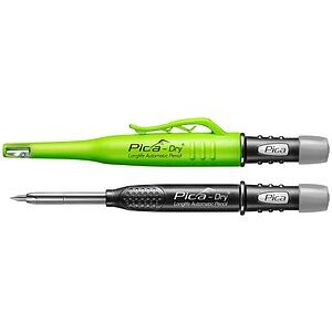 Pica Metal Dry 3030 inkl. Anreißnadel Tieflochmarker-Bleistift grün 2B 2,8 mm, 1 Set Pica Metal Dry 3030 inkl. Anreißnadel Tieflochmarker-Bleistift grün 2B 2,8 mm, 1 Set