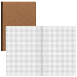 BRUNNEN Notizbuch FACT!plus DIN A4 kariert, hellbraun Softcover 192 Seiten, 1 Block BRUNNEN Notizbuch FACT!plus DIN A4 kariert, hellbraun Softcover 192 Seiten, 1 Block