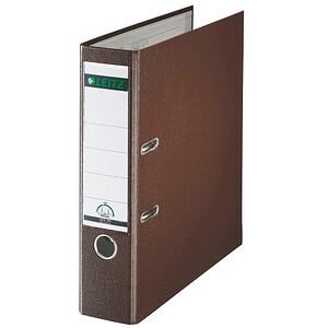 LEITZ 1010 Ordner braun Kunststoff 8,0 cm DIN A4, 1 St. LEITZ 1010 Ordner braun Kunststoff 8,0 cm DIN A4, 1 St.