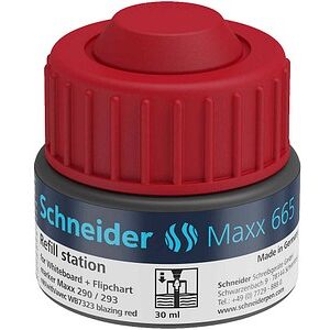 Schneider Nachfülltinte Maxx 665 rot Schneider Nachfülltinte Maxx 665 rot