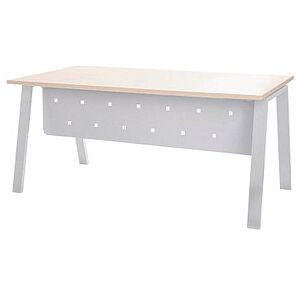Rocada Modesty Sichtblende - Metall - Weiß - 141x26cm - Schreibtisch Sichtschutz Rocada Modesty Sichtblende - Metall - Weiß - 141x26cm - Schreibtisch Sichtschutz