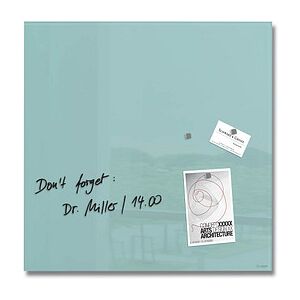 SIGEL Glas-Magnettafel artverum® 48,0 x 48,0 cm aquamarin SIGEL Glas-Magnettafel artverum® 48,0 x 48,0 cm aquamarin