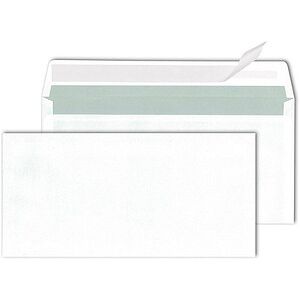 MAILmedia Briefumschläge DIN lang ohne Fenster weiß haftklebend 500 St. MAILmedia Briefumschläge DIN lang ohne Fenster weiß haftklebend 500 St.