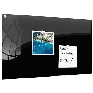ALLboards Glas-Magnettafel 80,0 x 60,0 cm schwarz ALLboards Glas-Magnettafel 80,0 x 60,0 cm schwarz