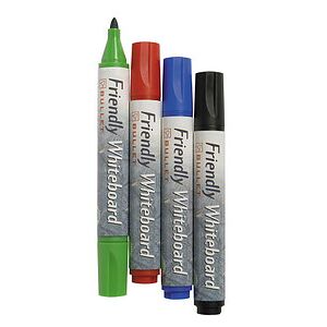 BALLOGRAF® Friendly Fine Whiteboard-Marker-Set farbsortiert 2,0 - 3,0 mm, 4 St. BALLOGRAF® Friendly Fine Whiteboard-Marker-Set farbsortiert 2,0 - 3,0 mm, 4 St.