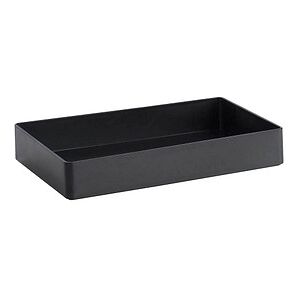 Zeller Schreibtisch-Organizer Universal schwarz Kunststoff 24,0 x 15,2 x 4,0 cm Zeller Schreibtisch-Organizer Universal schwarz Kunststoff 24,0 x 15,2 x 4,0 cm