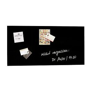 SIGEL Glas-Magnettafel artverum® 91,0 x 46,0 cm schwarz SIGEL Glas-Magnettafel artverum® 91,0 x 46,0 cm schwarz