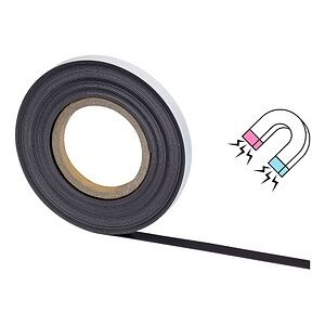 MAUL Magnetband selbstklebend schwarz 1,5 cm x 10,0 m, 1 St. MAUL Magnetband selbstklebend schwarz 1,5 cm x 10,0 m, 1 St.