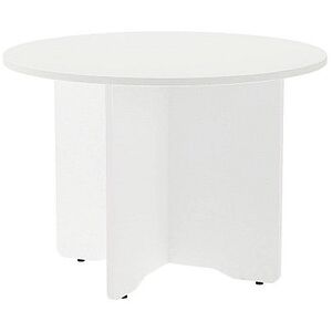 rocada Mehrzwecktisch weiß rund, Säulenfuß weiß, 100,0 x 100,0 x 72,0 cm rocada Mehrzwecktisch weiß rund, Säulenfuß weiß, 100,0 x 100,0 x 72,0 cm
