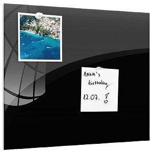 ALLboards Glas-Magnettafel 50,0 x 50,0 cm schwarz ALLboards Glas-Magnettafel 50,0 x 50,0 cm schwarz